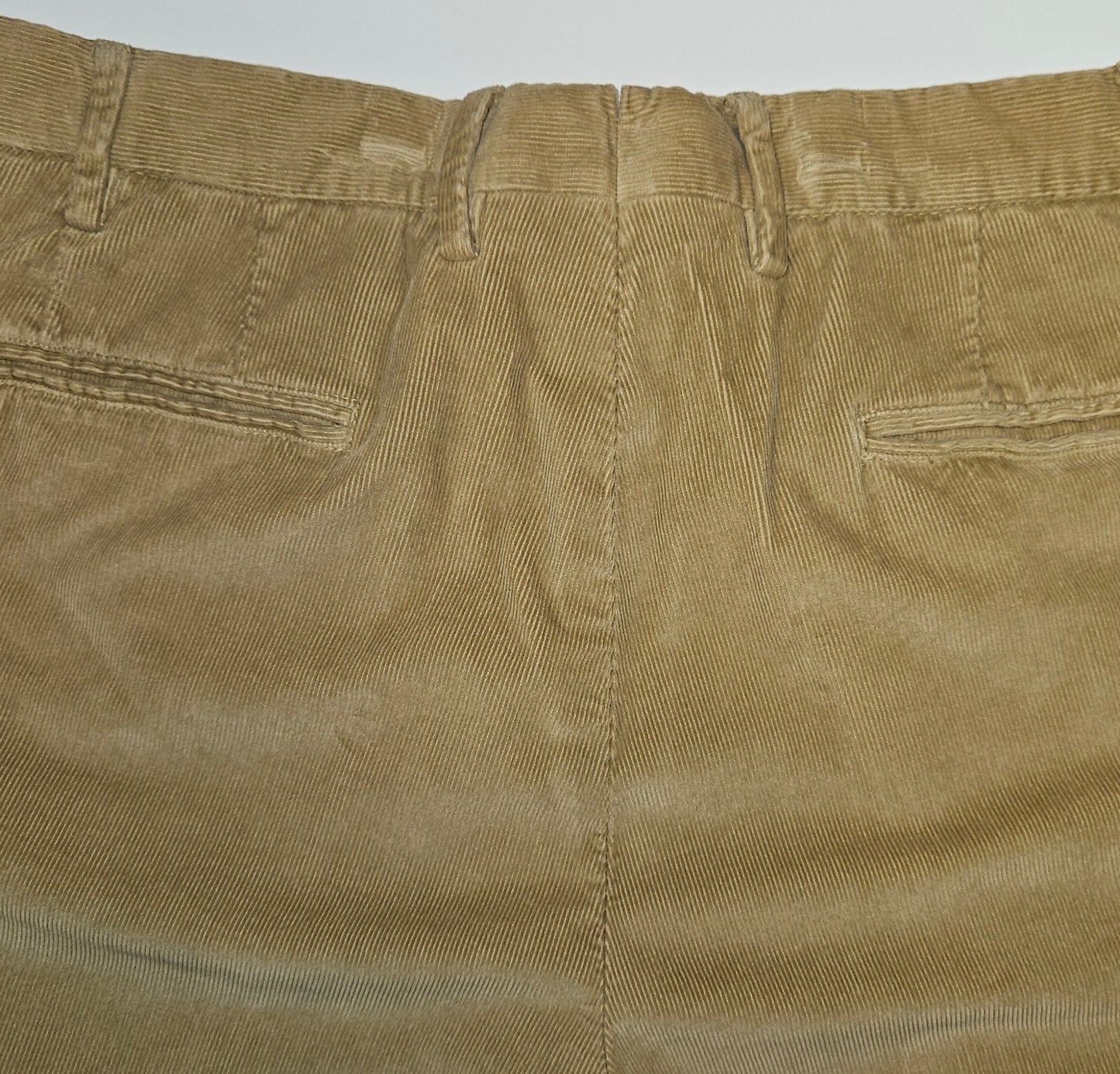 Germano 1952 beige corduroy chinos.