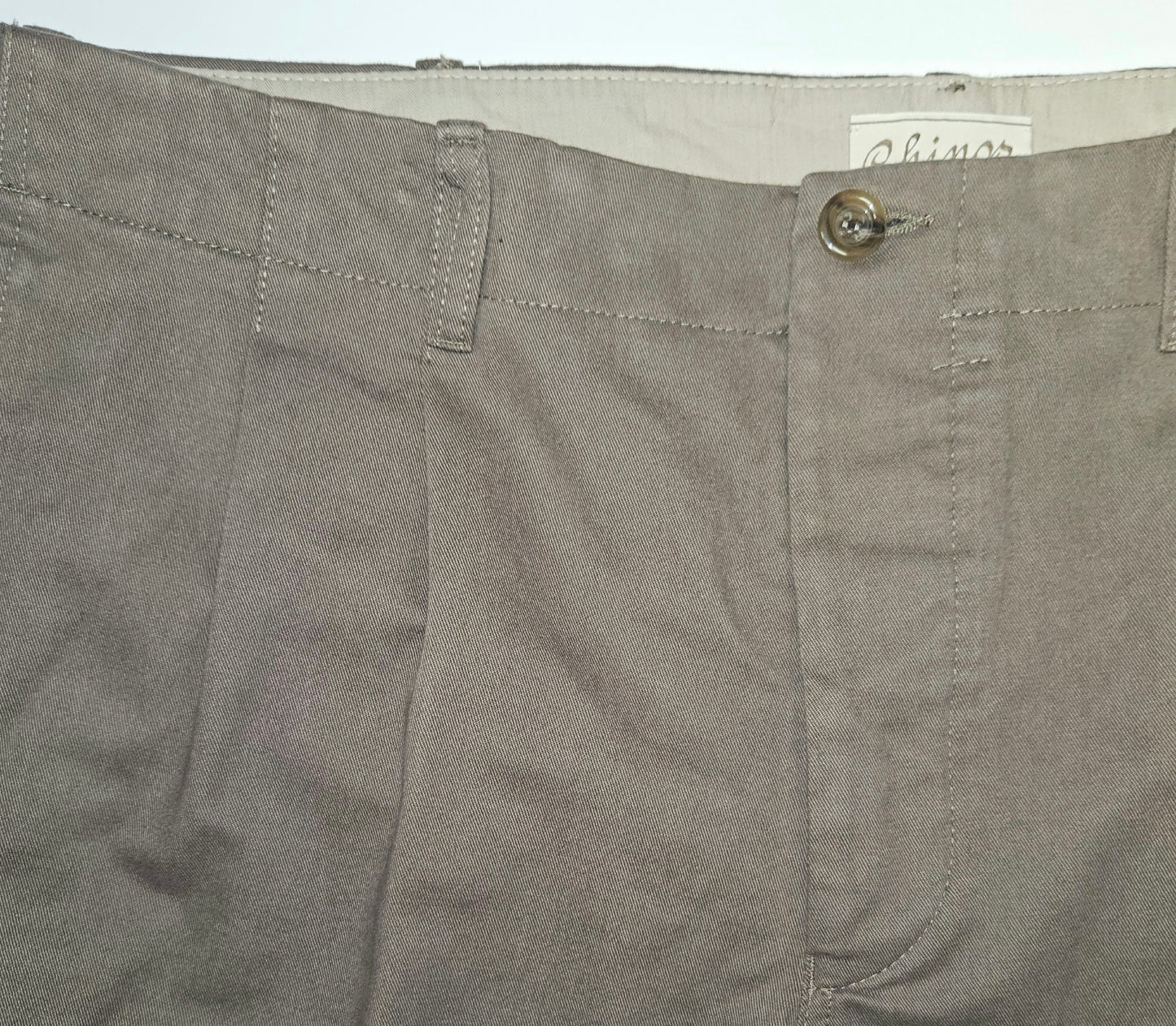 100% Cotton Germano 1952 khaki trousers.