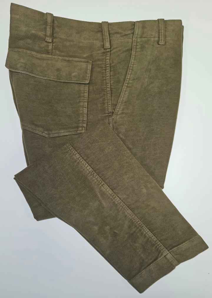 100% Cotton Germano 1952 khaki trousers.