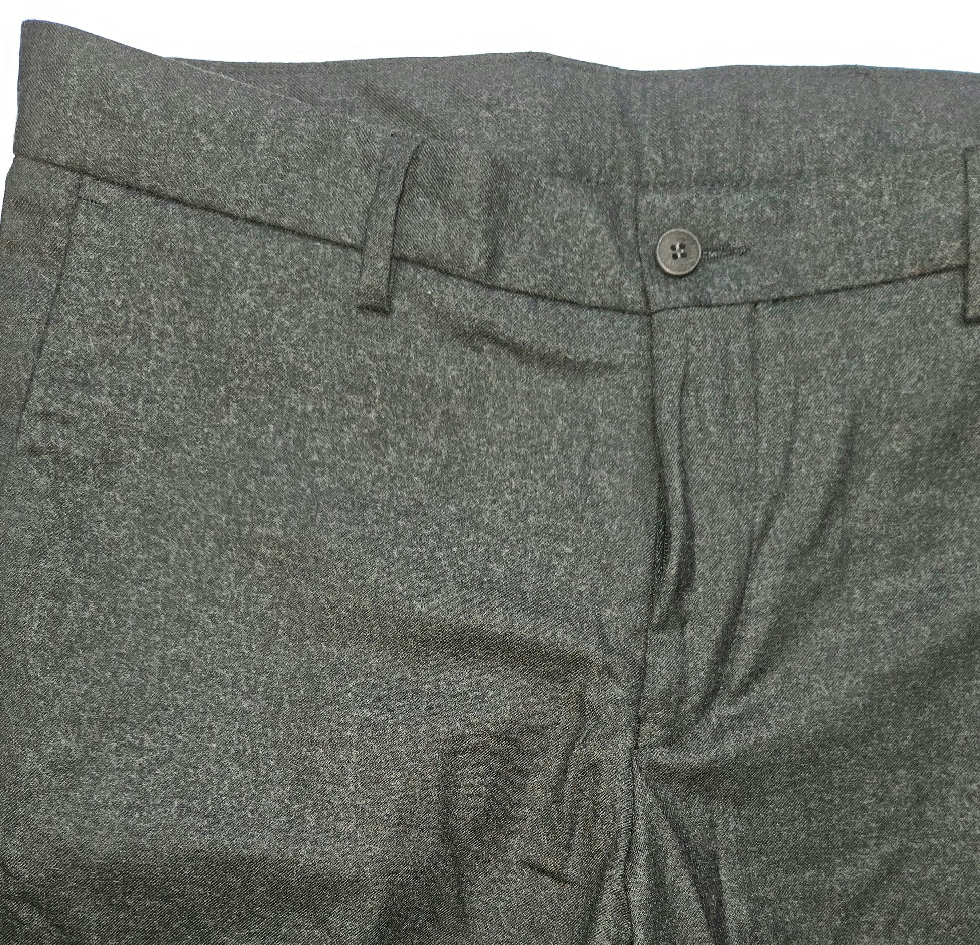 Germano 1952 Virgin Wool blend trousers in grey.