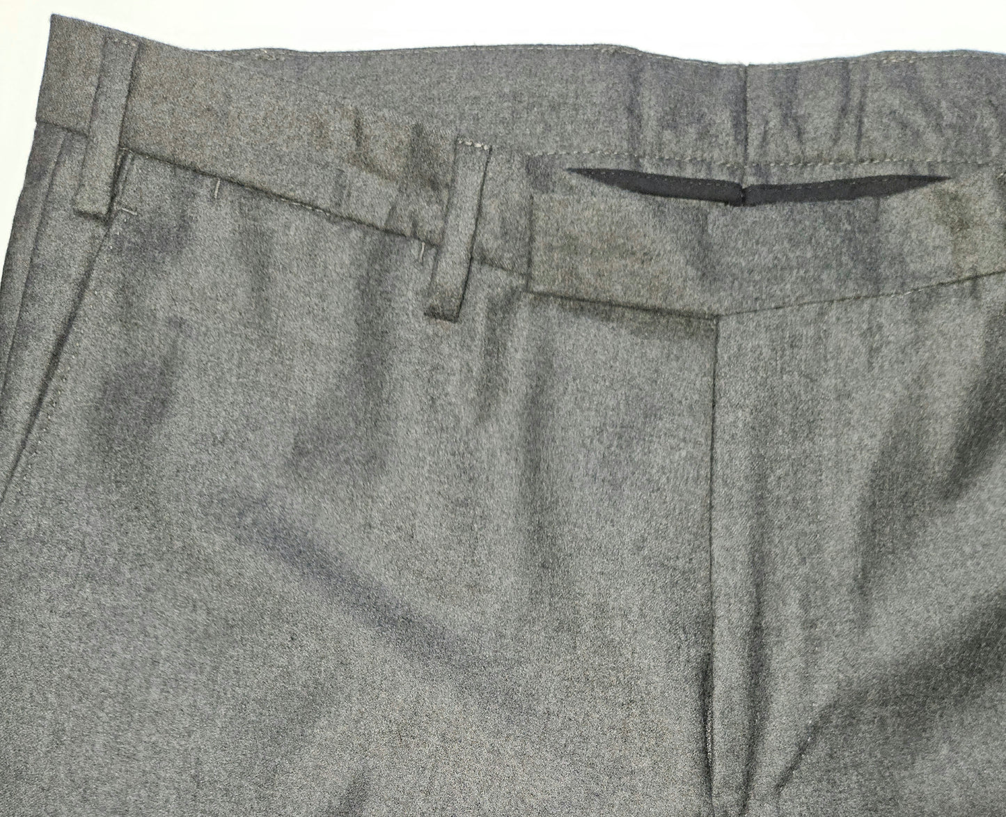 Germano 1952 100% Virgin Wool trousers in grey.