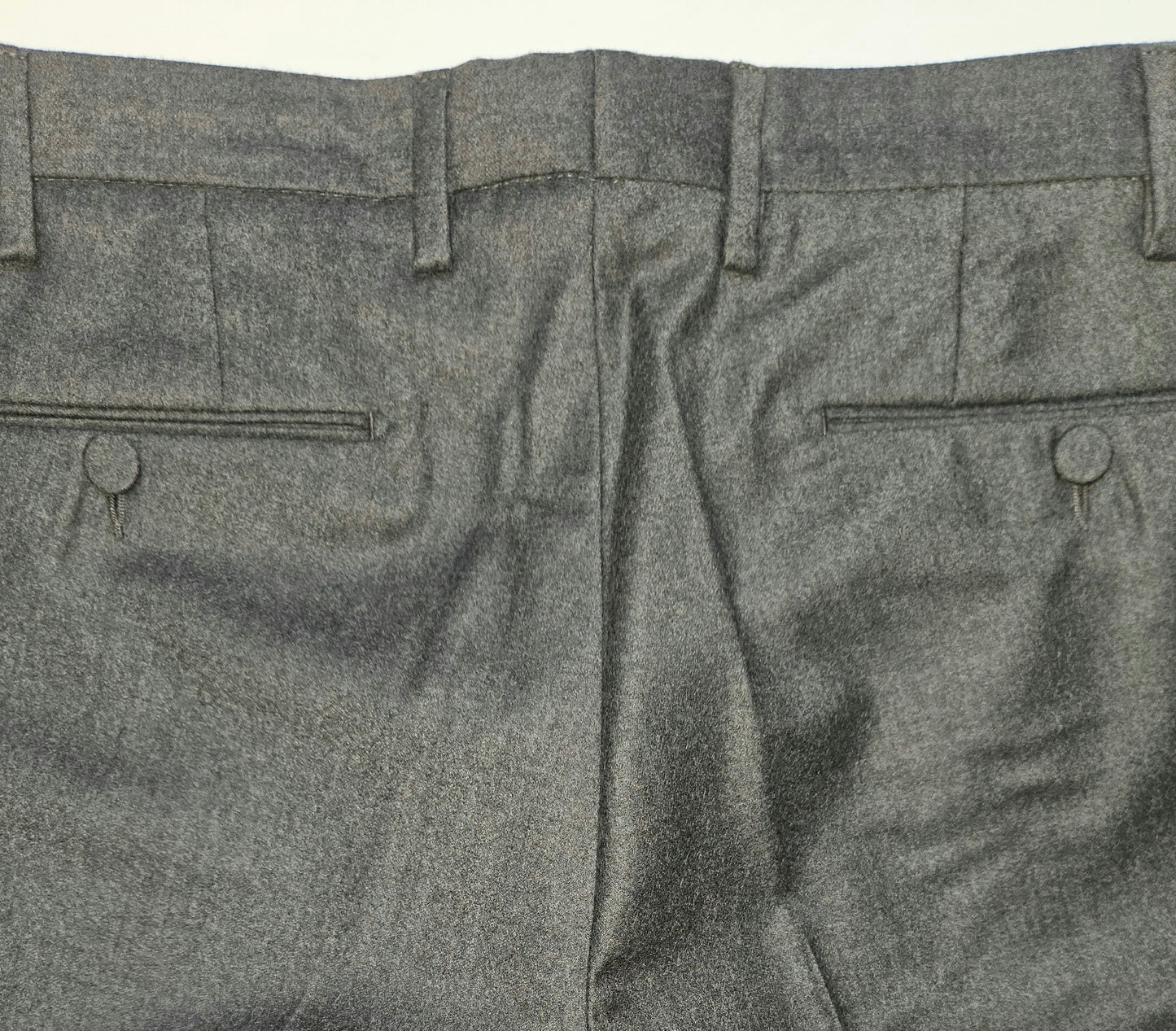 Germano 1952 100% Virgin Wool trousers in grey.