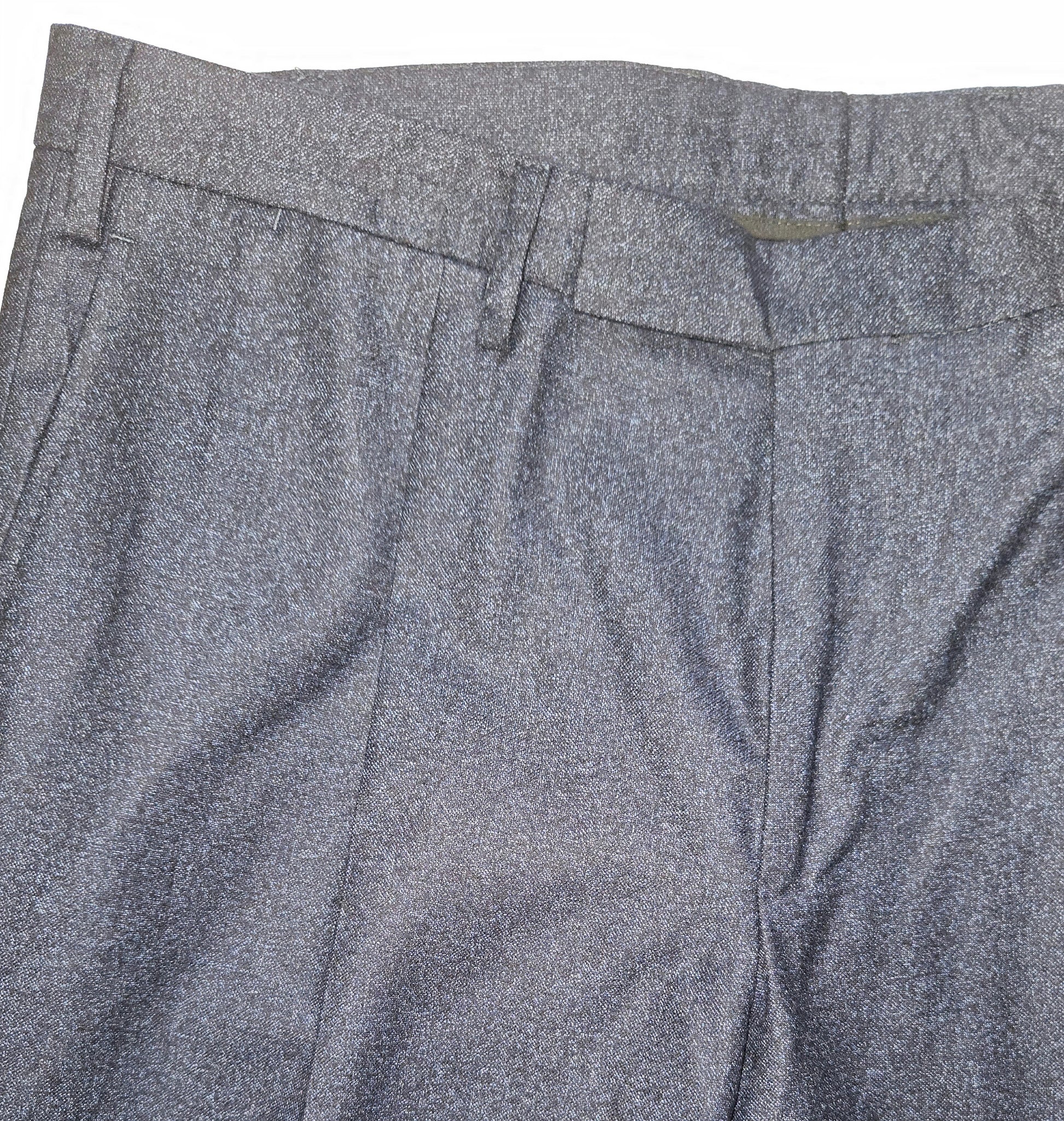 Virgin Wool, Cotton Blend Germano 1952 Navy trousers.