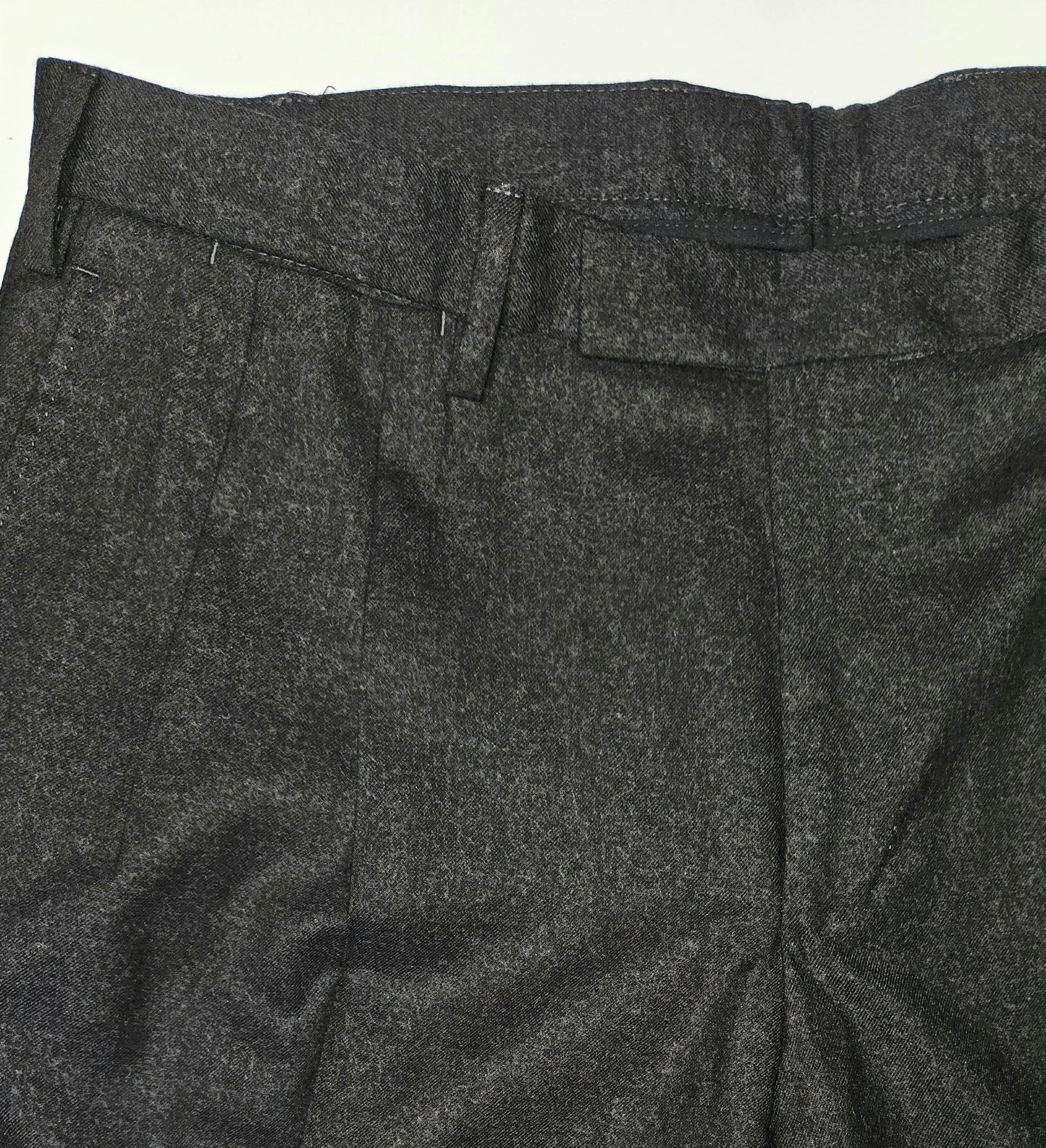 Germano 1952 Virgin wool blend trousers in grey.