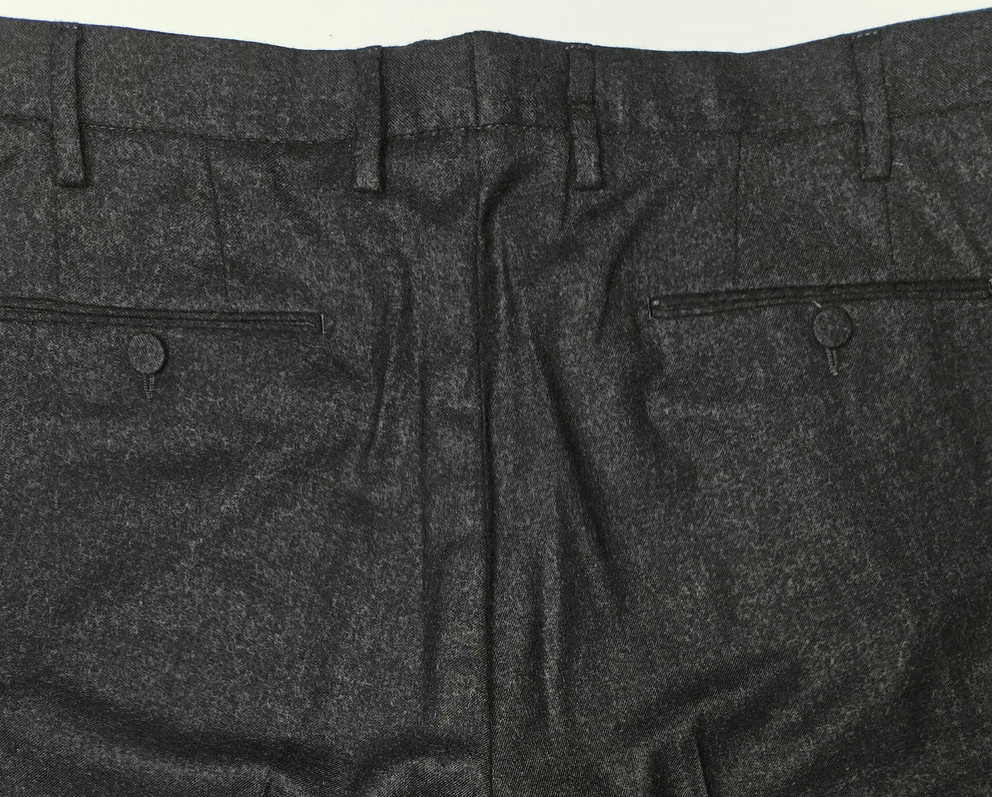 Germano 1952 Virgin wool blend trousers in grey.