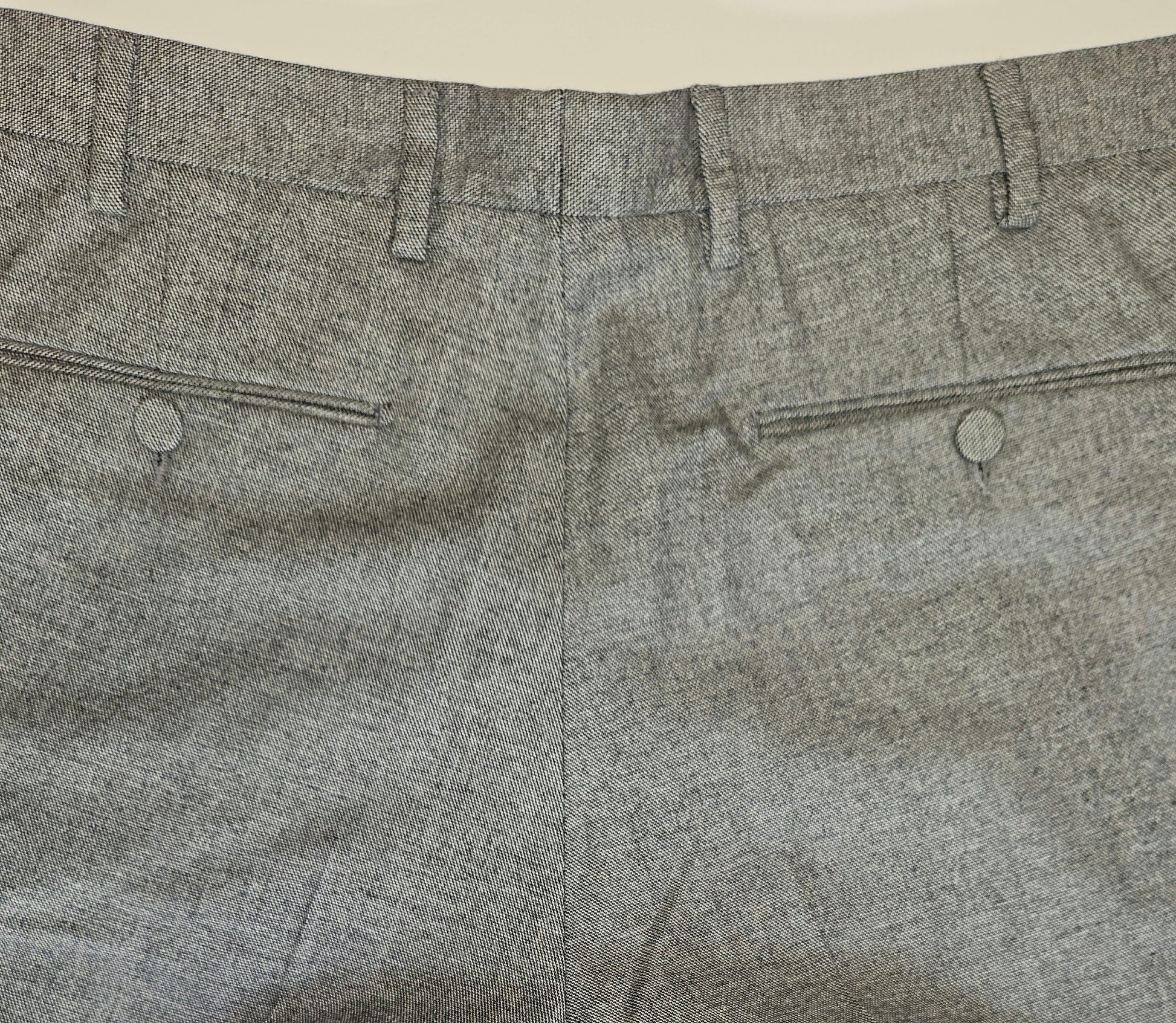 Germano 1952 Virgin wool trousers in grey.
