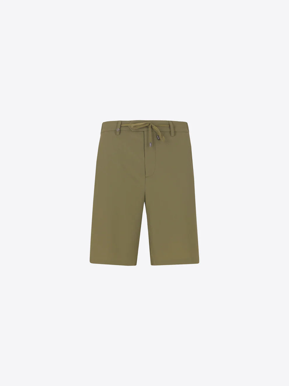 A picture of Distretto 12 active shorts in military.
