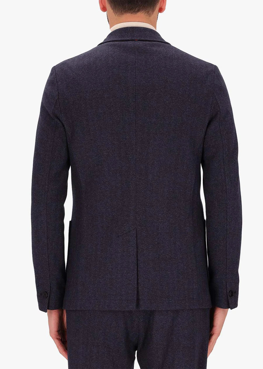 Distretto12 Jacket Herrin in blue.