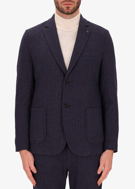Distretto12 Jacket Herrin in blue.