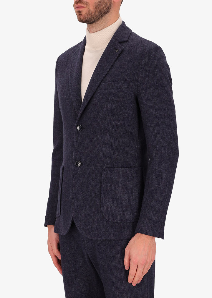 Distretto12 Jacket Herrin in blue.