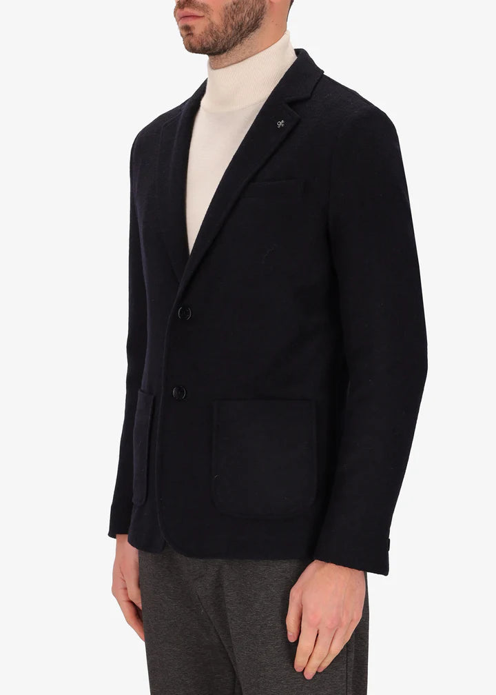 Distretto12 Jacket Isiai in Navy.