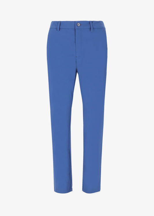 An image of Distretto 12 active trousers in blue.