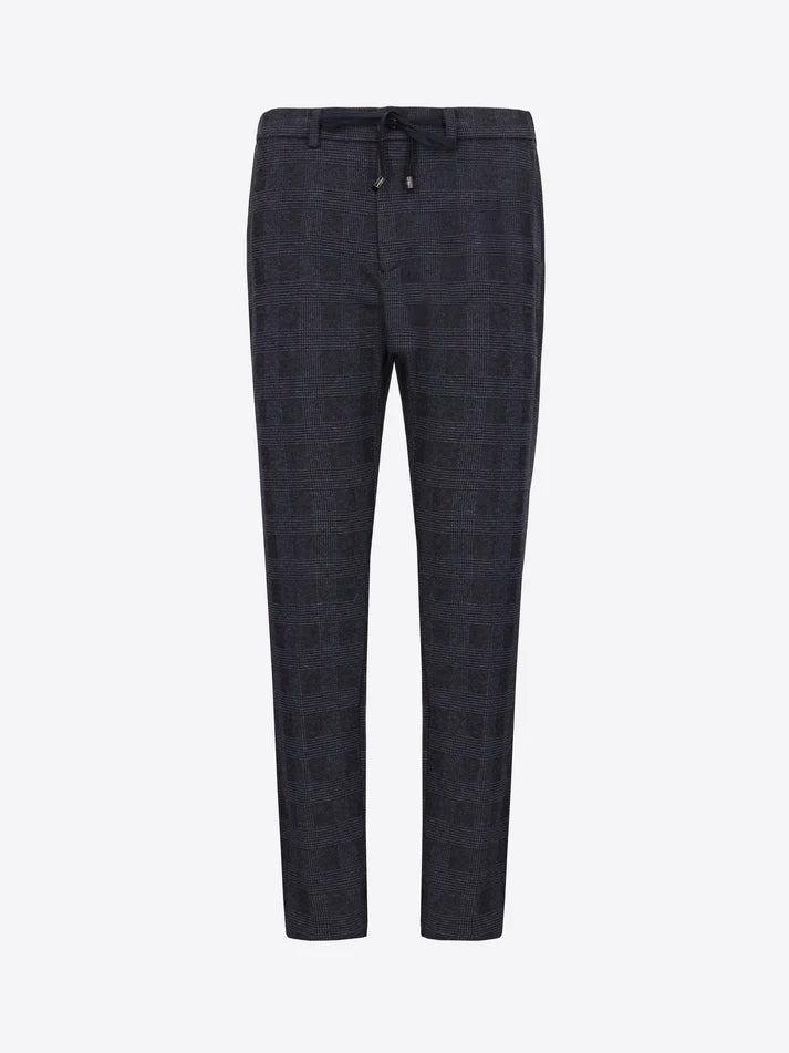 DISTRETTO 12 – PRINCE OF WALES CHECK MILANO CHECK YORK T. CARRACI TROUSERS