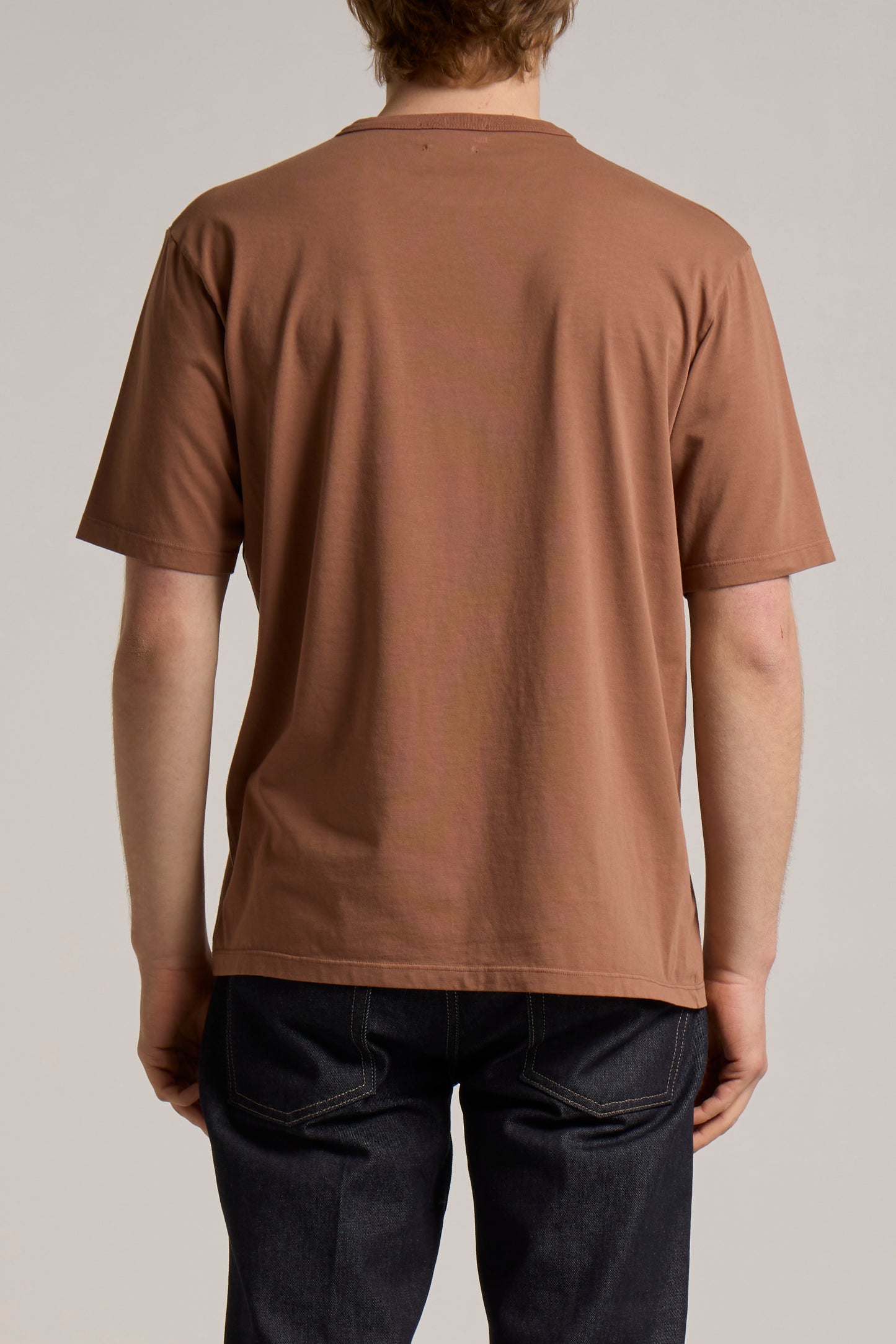WOOL&CO – SOFT TOUCH COTTON ELASTANE HALF SLEEVES CREW NECK T-SHIRT