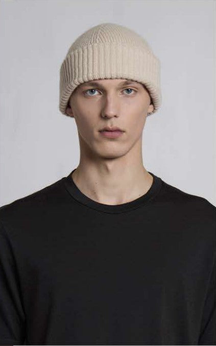 WOOL&CO - PURE CASHMERE BEANIE