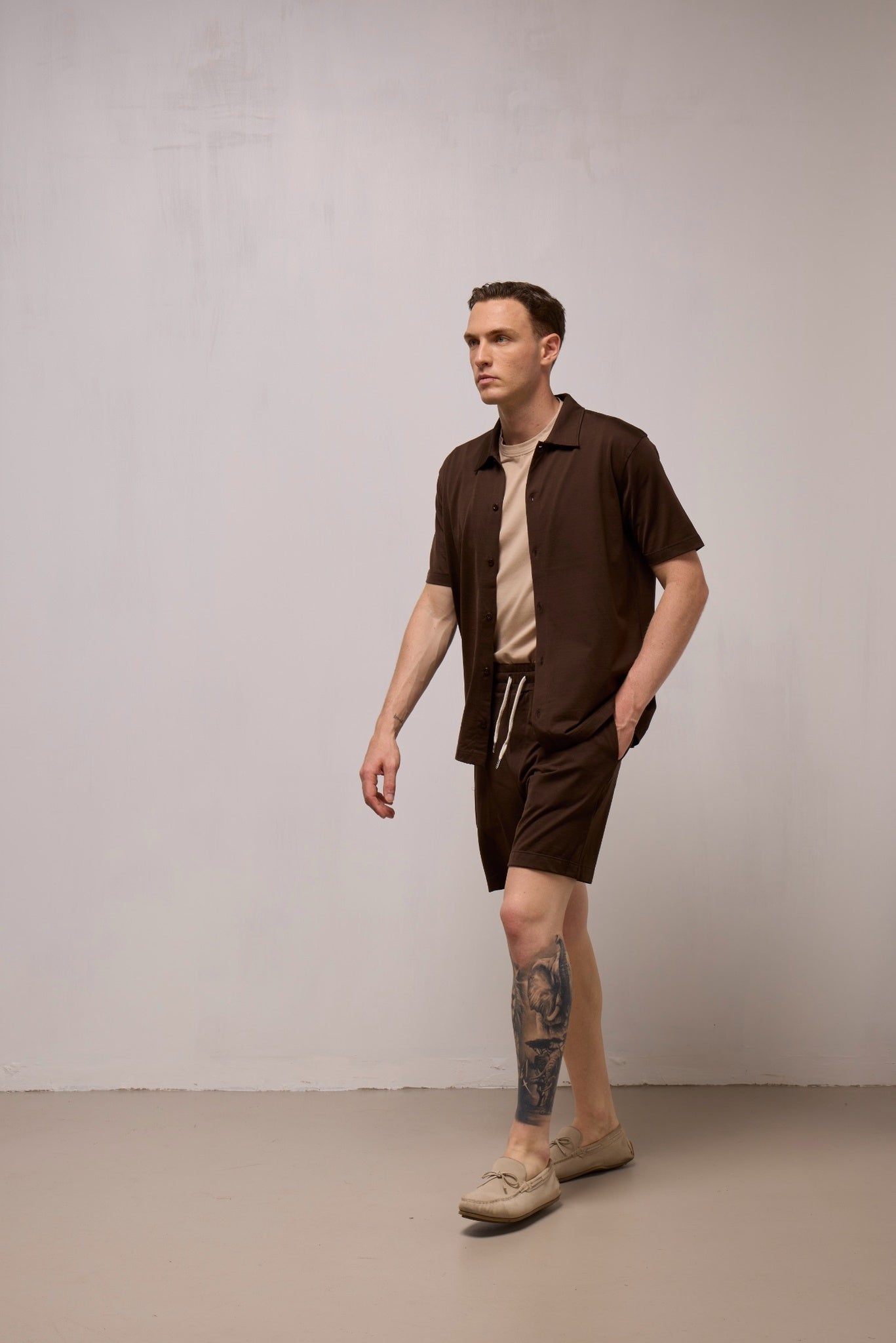 WOOL&CO – MERCERIZED COTTON SHORTS