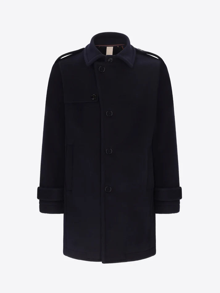 DISTRETTO 12 – WOOL BLEND TRENCH COAT MANCHESTER
