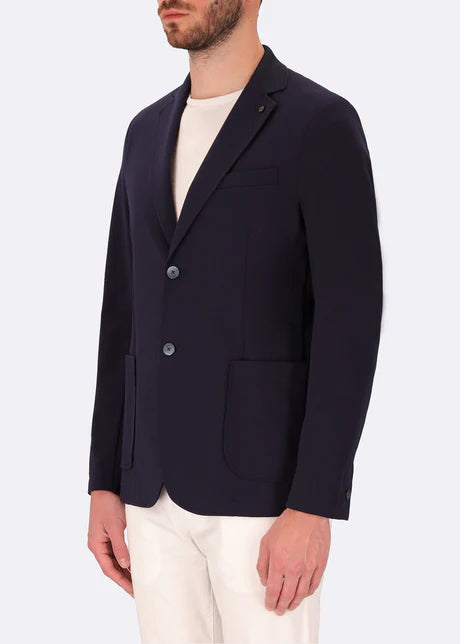 Distretto12 Jacket Newman in cotton stretch fabric.