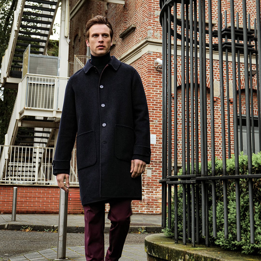 Men's Wool Coats and Jackets: Italian Outerwear for Autumn and Winter
