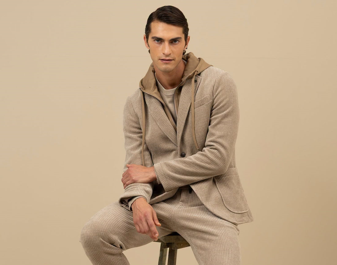 The Hybrid Blazer: Italian Jackets with Detachable Hood Inserts