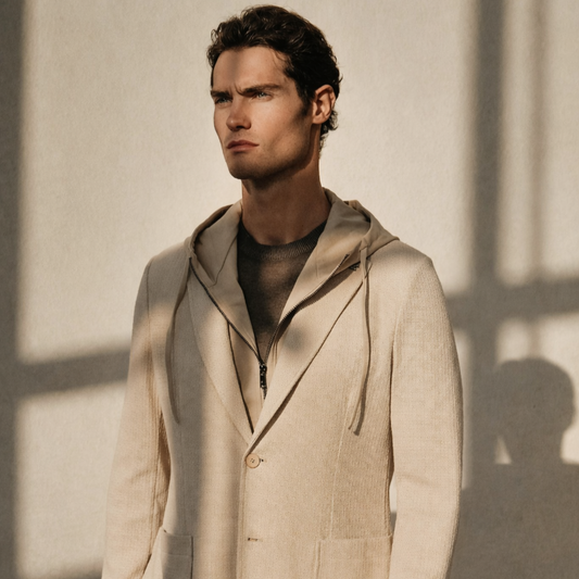 Capturing casual elegance with the unstructured soft jacket