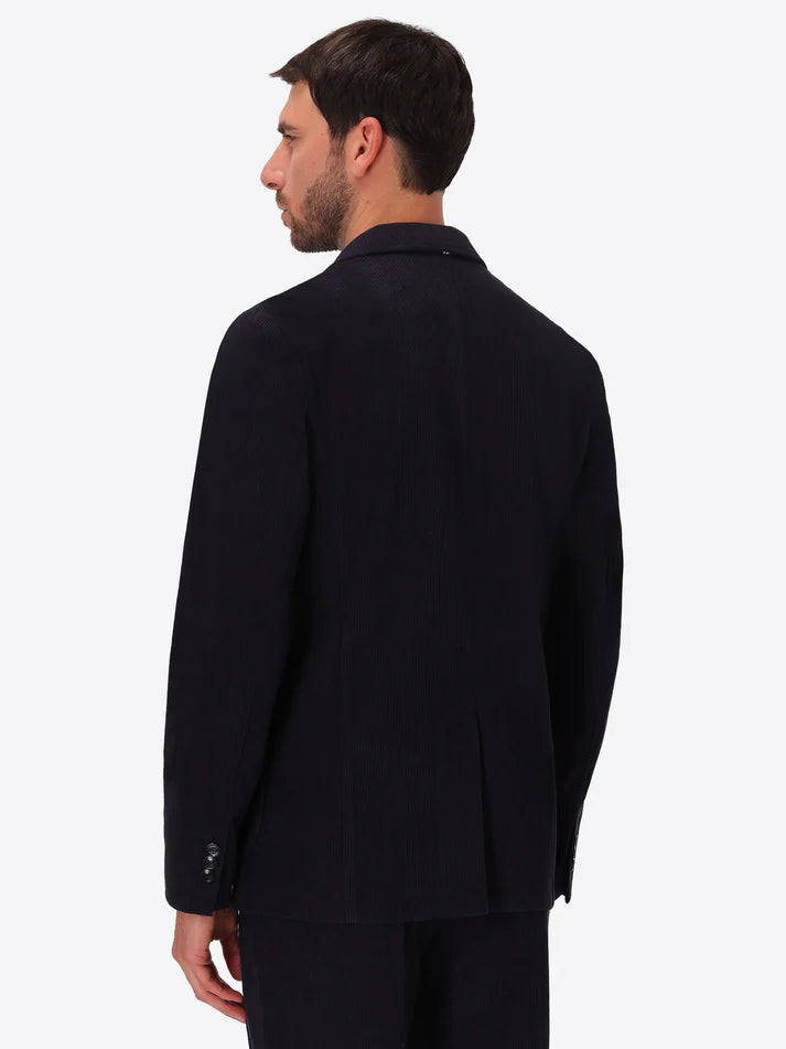 DISTRETTO 12 – 1000-STRIPE SUPER-COMFORT VELVET JACKET LEONARDO