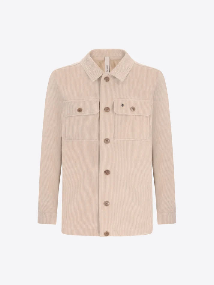 DISTRETTO 12 – 1000-STRIPE SUPER-COMFORT VELVET SHIRT JACKET LEONARDO