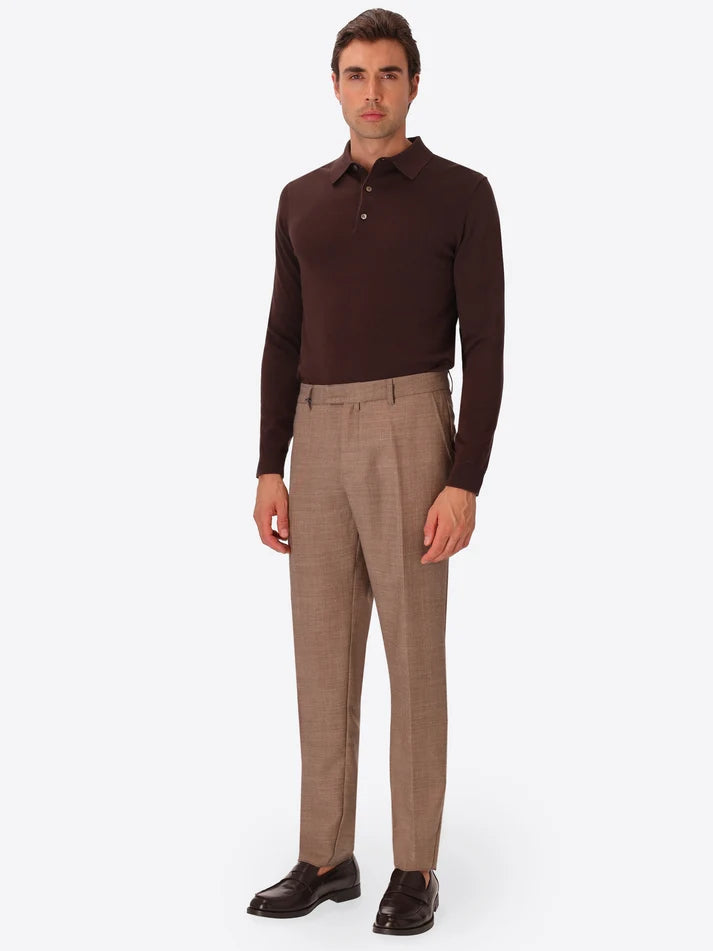 DISTRETTO 12 – 100% VIRGIN WOOL TROUSERS YORK TIZIANO
