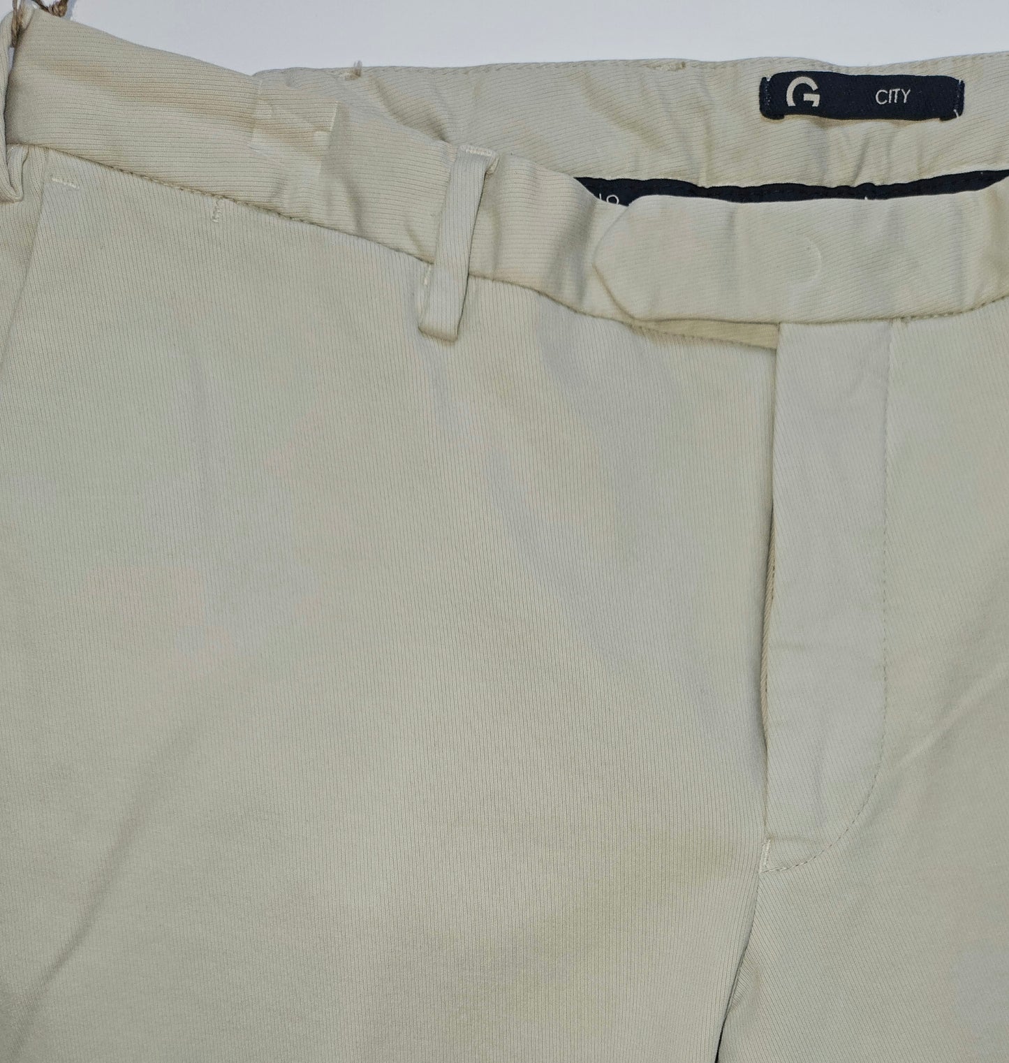 GERMANO 1952 - SAND COTTON STRETCH CHINOS