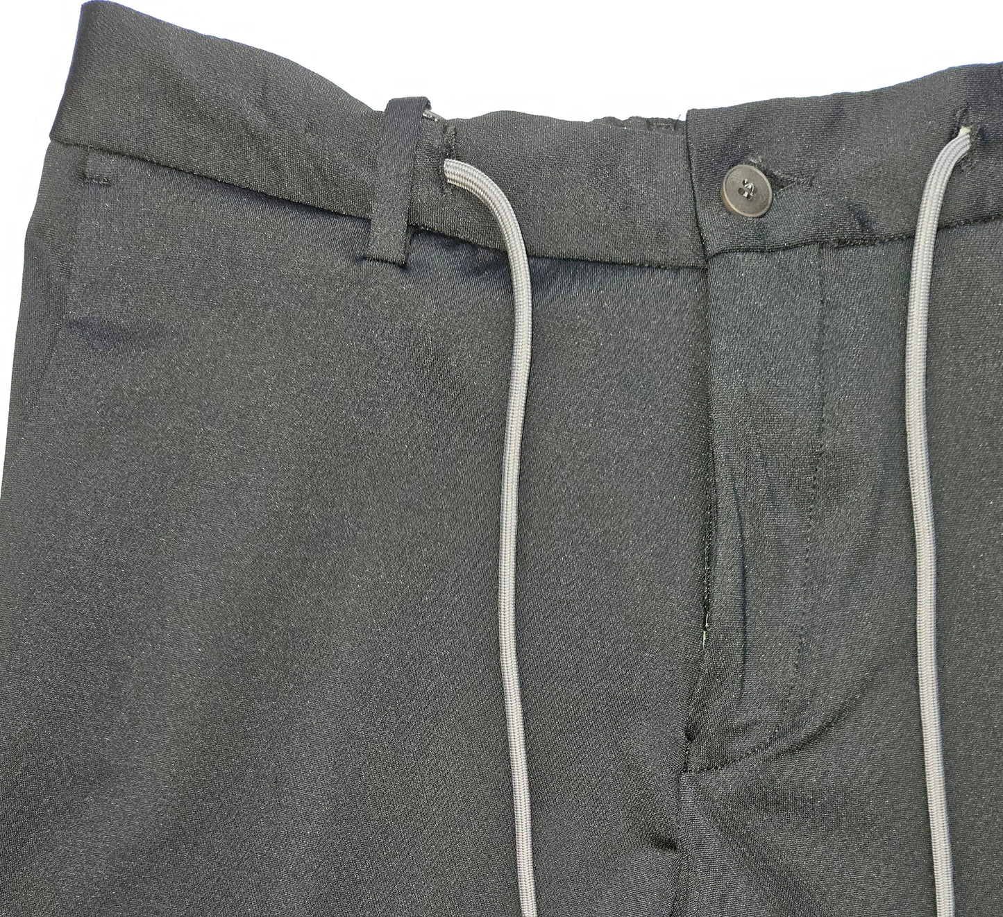 GERMANO 1952 - GLOBETROTTER CHARCOAL DRAWSTRING TROUSERS