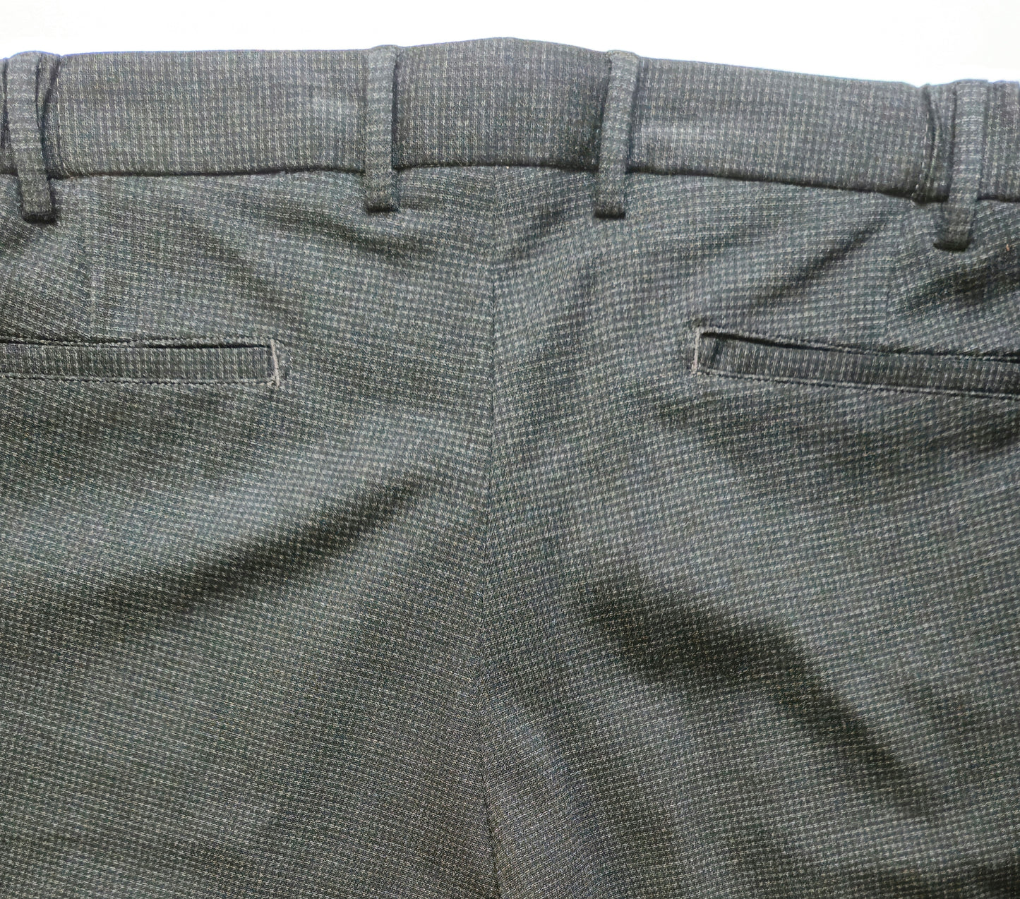 GERMANO 1952 - GLOBETROTTER GREY PATTERN TROUSERS