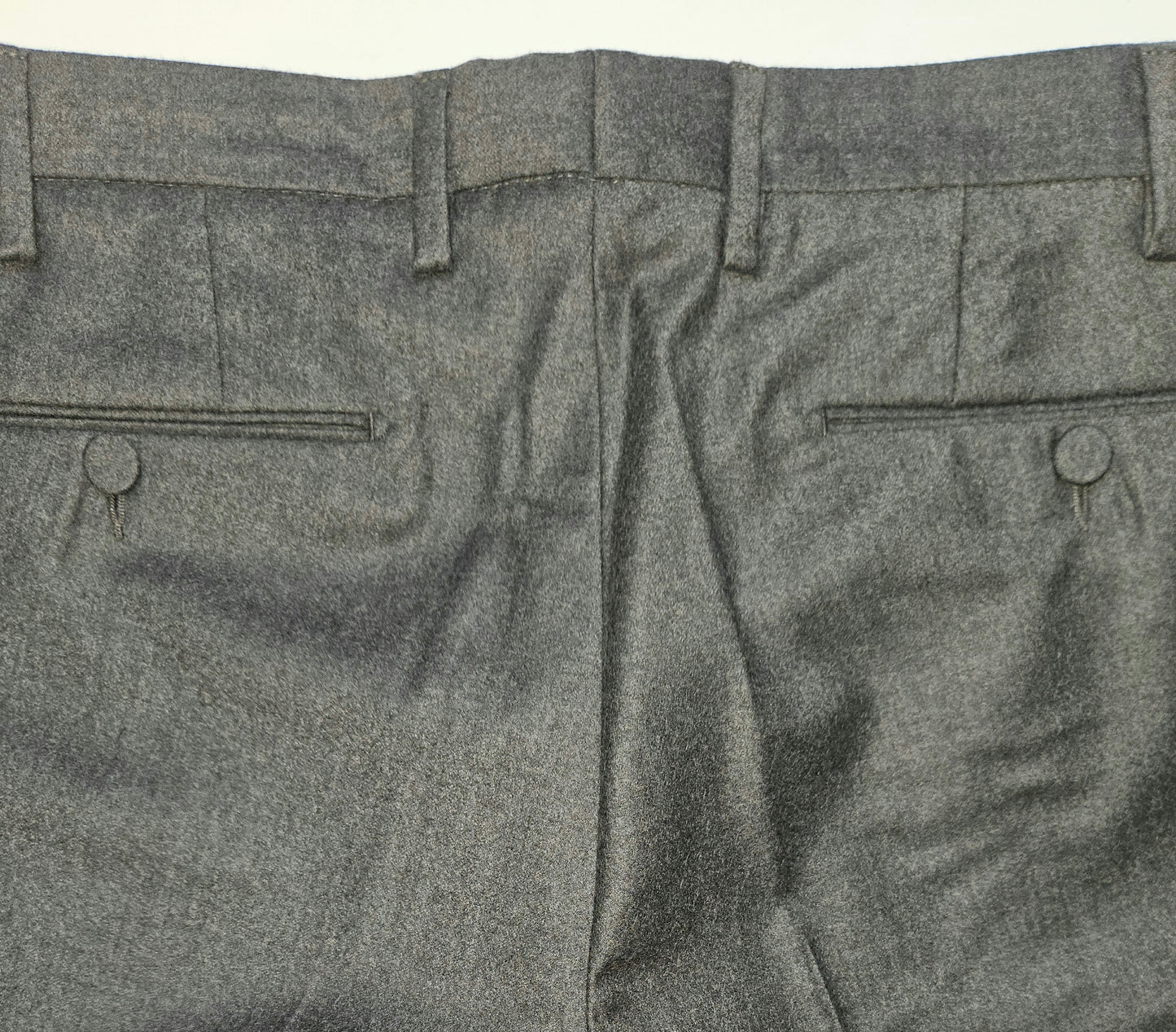 GERMANO 1952 - ONE-SHOT GREY WOOL TROUSERS