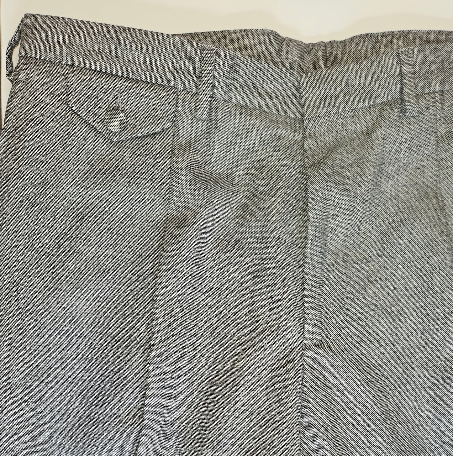 GERMANO 1952 - ONE-SHOT GREY VIRGIN WOOL TROUSERS