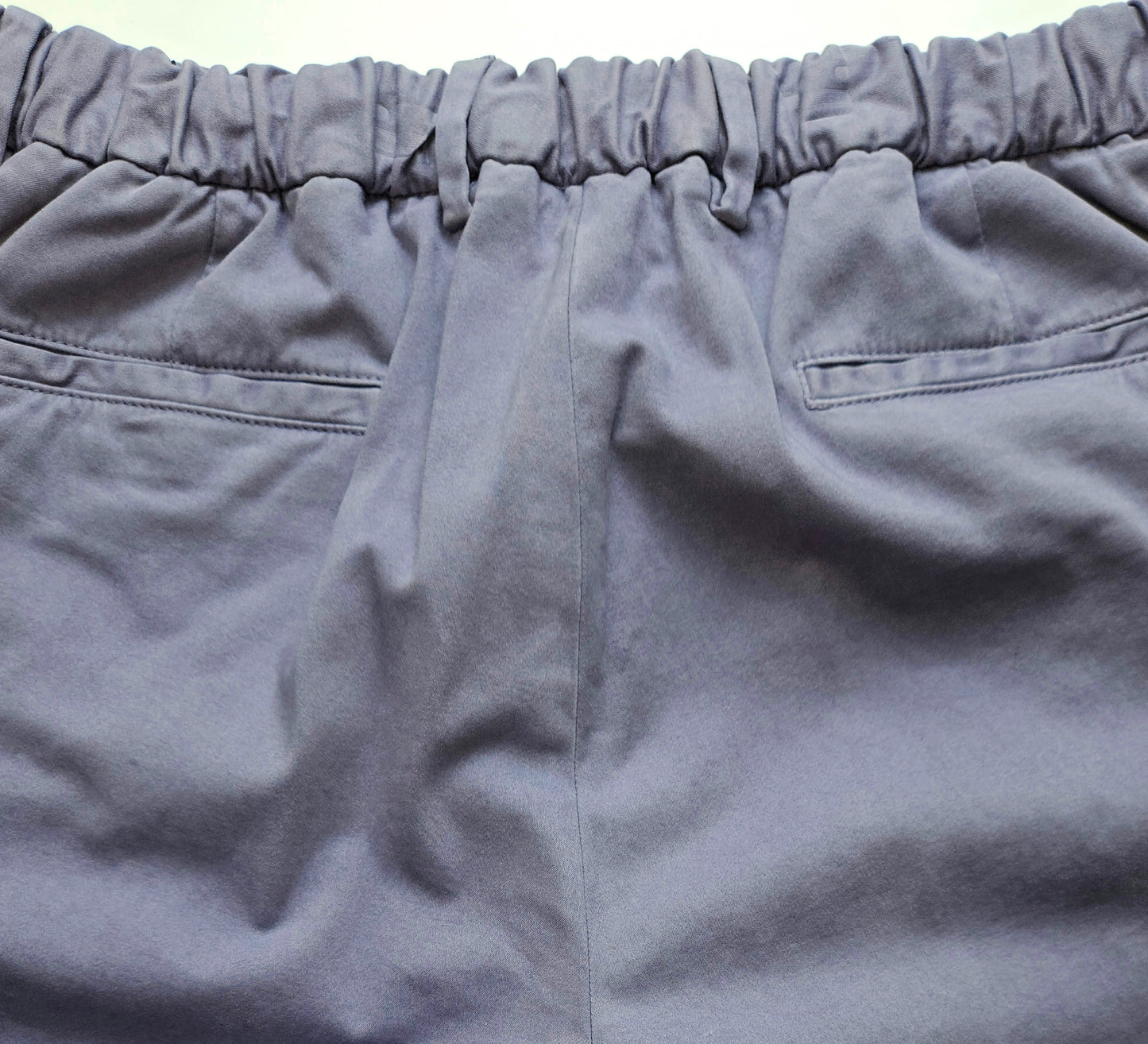 GERMANO 1952 - LAVENDER COTTON CASHMERE BLEND STRETCH TROUSERS