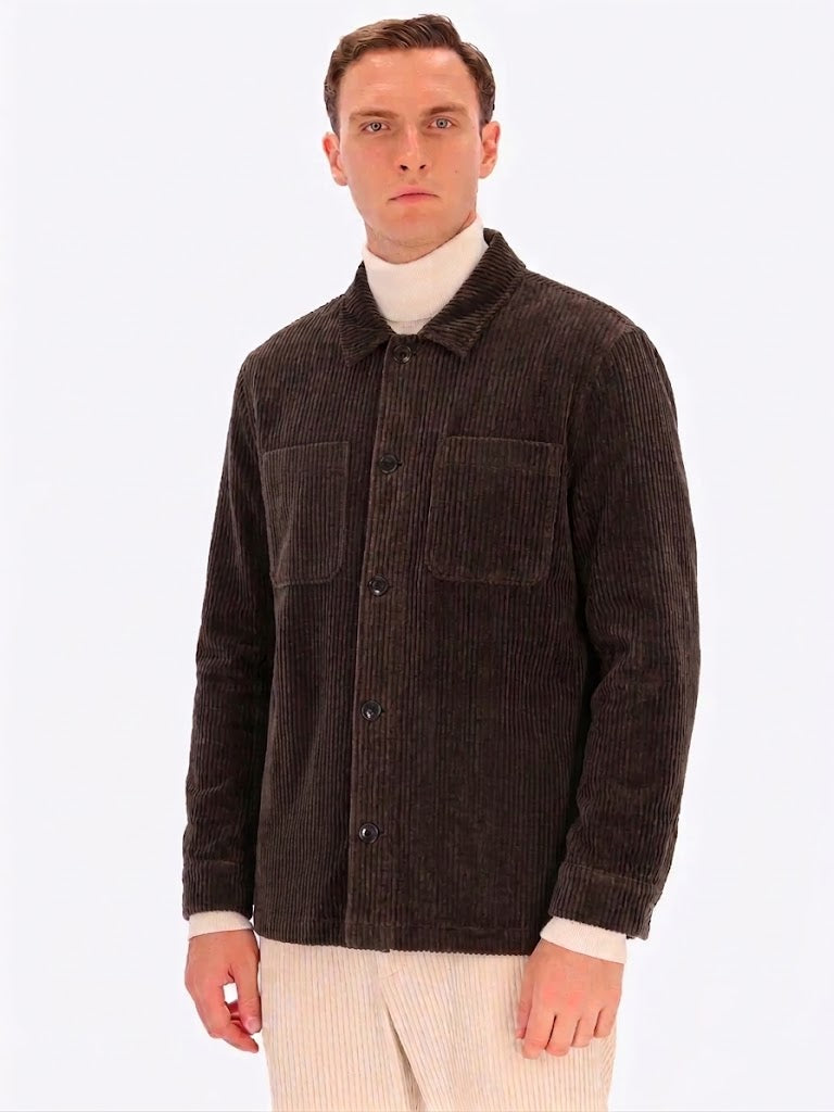 DISTRETTO 12 – FRENCH RIB CORDUROY SHIRT JACKET TORINO