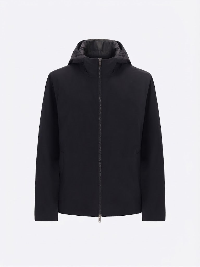 DISTRETTO 12 – PADDED TECHNICAL HOODED JACKET KLIMT