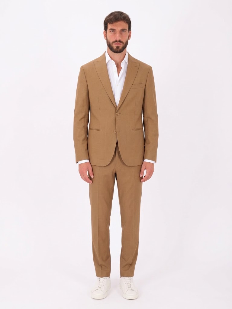 ROBERTO PEPE LUXURY – WOOL BLEND SUIT