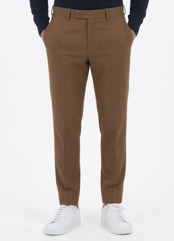 ROBERTO PEPE LUXURY – WOOL MIX TROUSERS