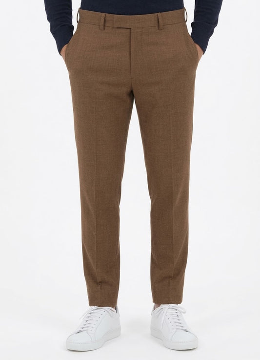ROBERTO PEPE LUXURY – WOOL MIX TROUSERS