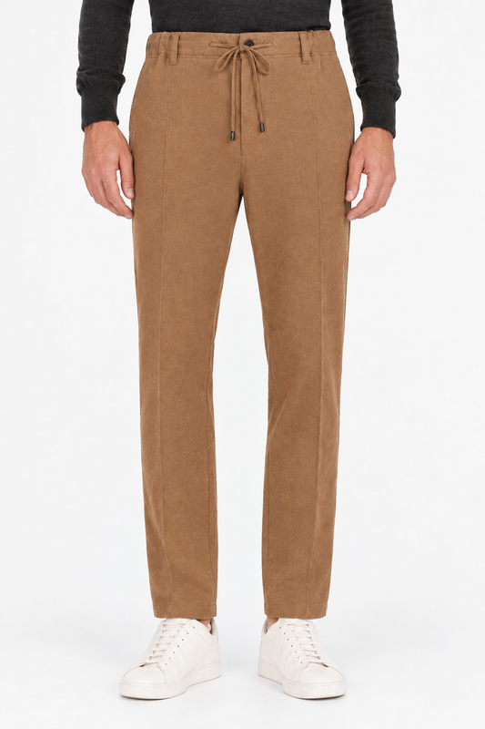 DISTRETTO 12 – STRETCH PANEL FABRIC WORKER TROUSERS FEEL