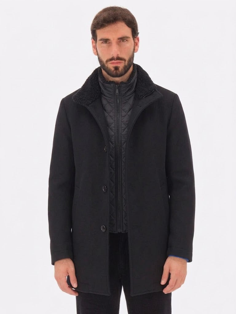 DISTRETTO 12 - H.CHEST NECK COAT MANCHESTER