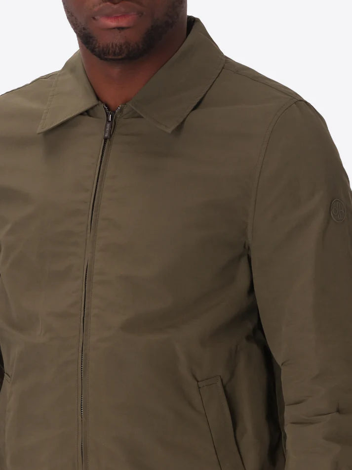 DISTRETTO 12 – AVIATOR JACKET HERIT IN TECHNICAL WATER-REPELLENT BREATHABLE COTTON NYLON FABRIC