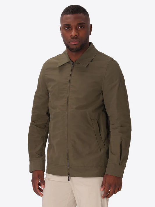 DISTRETTO 12 – AVIATOR JACKET HERIT IN TECHNICAL WATER-REPELLENT BREATHABLE COTTON NYLON FABRIC