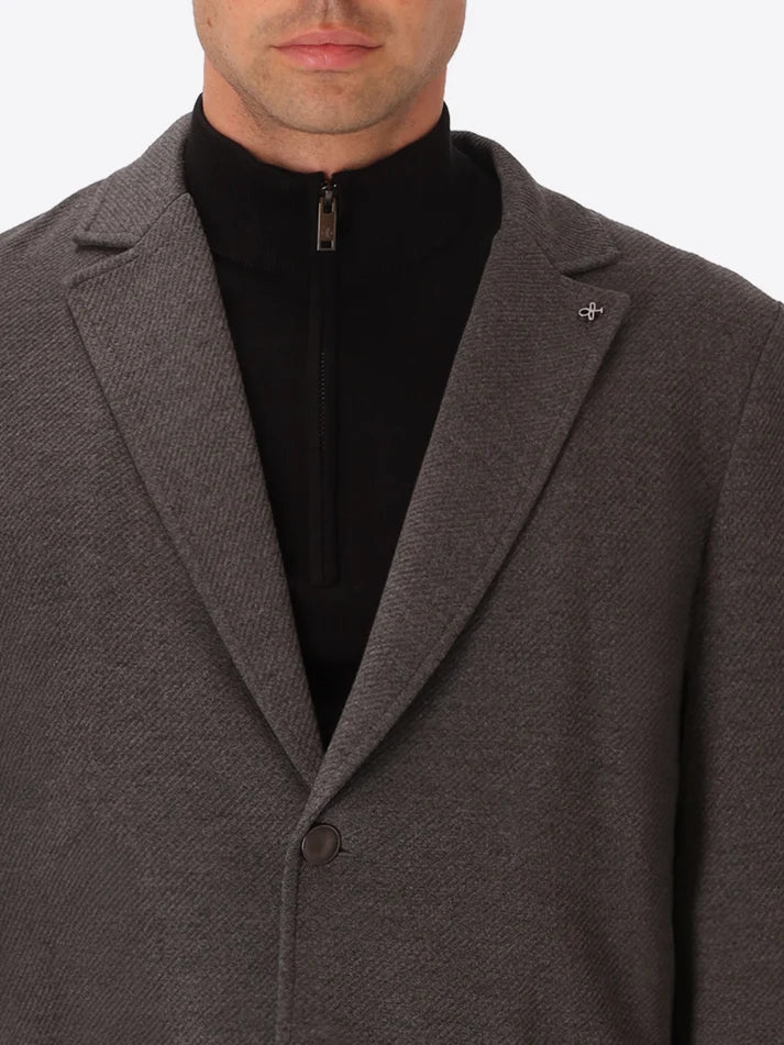 DISTRETTO 12 – DIAGONAL-WEAVE JERSEY JACKET TIEPOLO