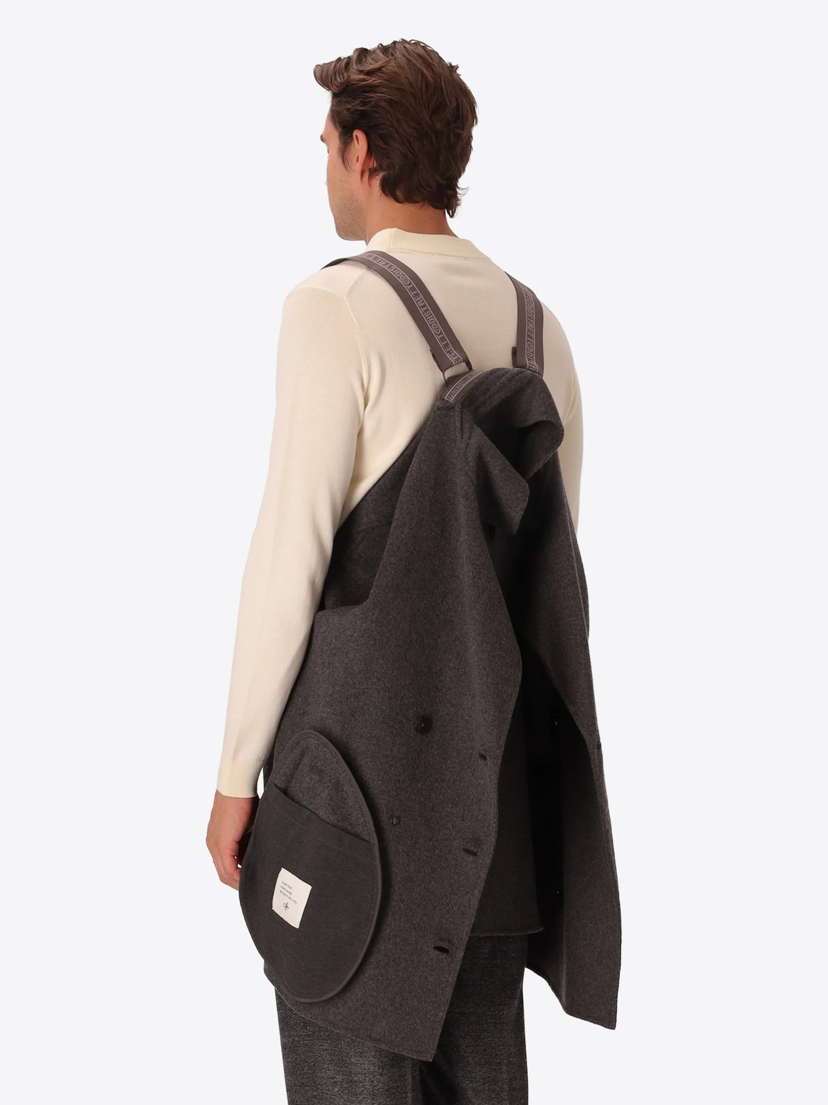 DISTRETTO 12 - WOOL BLEND PEACOAT ESSEX