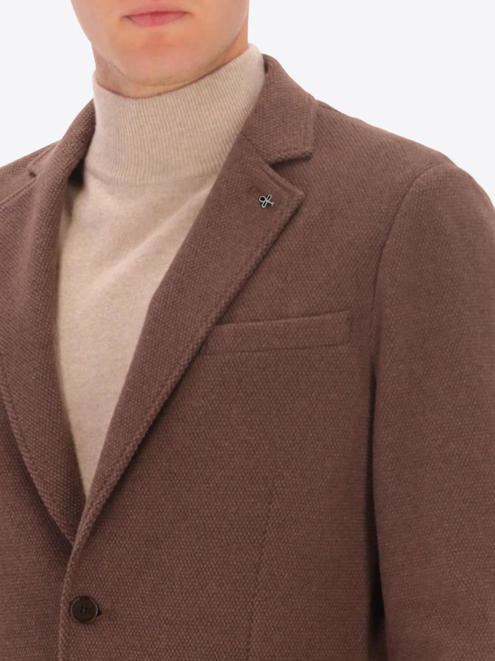 DISTRETTO 12 – DOT TEXTURED WARM-TOUCH COMFORT JACKET BESCAR