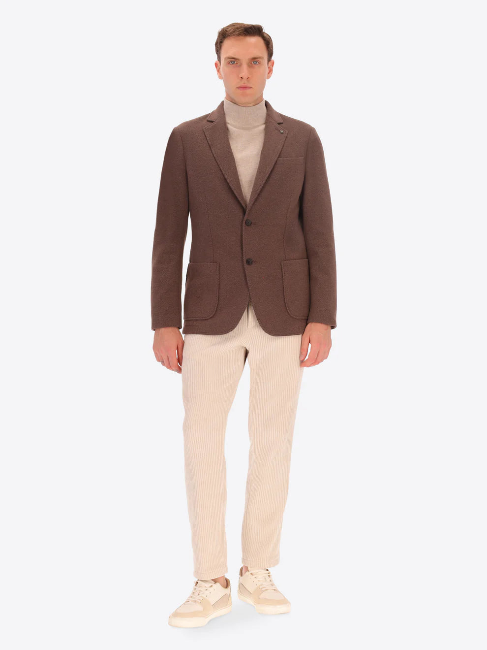 DISTRETTO 12 – DOT TEXTURED WARM-TOUCH COMFORT JACKET BESCAR