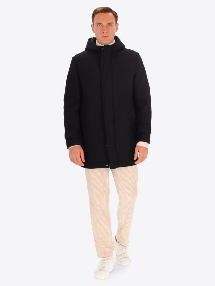DISTRETTO 12 – BOILED WOOL PARKA CARLOS