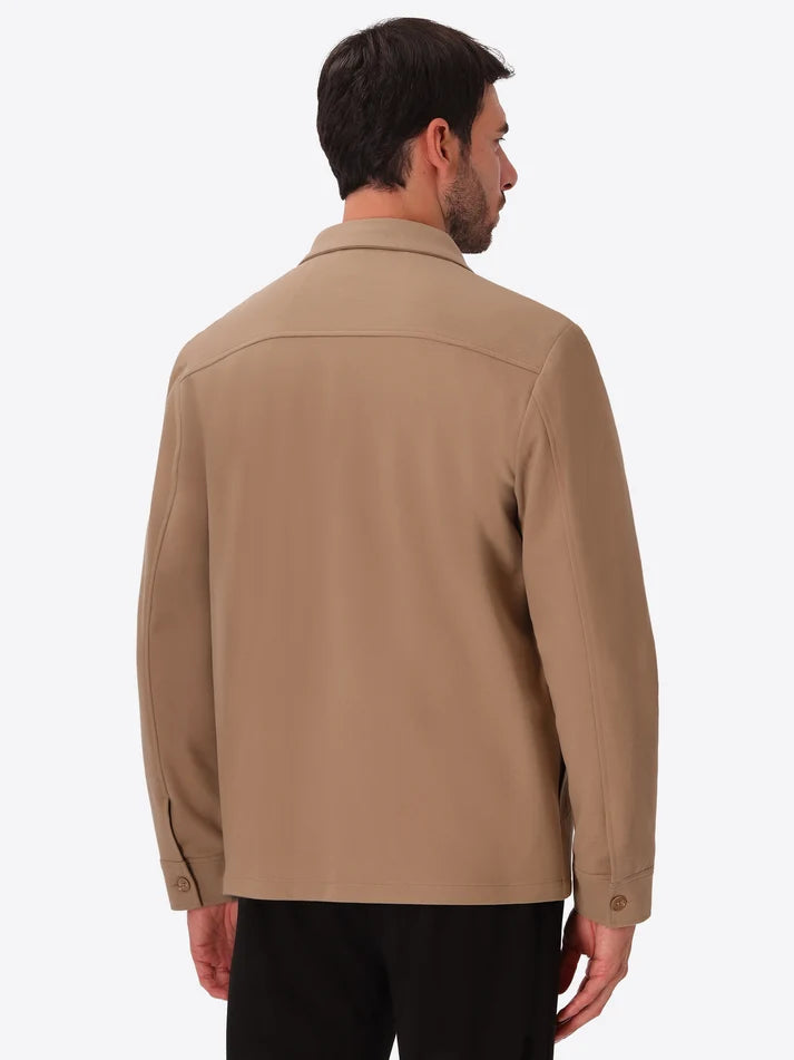 DISTRETTO 12 – MILANO-JERSEY SHIRT JACKET BURRI
