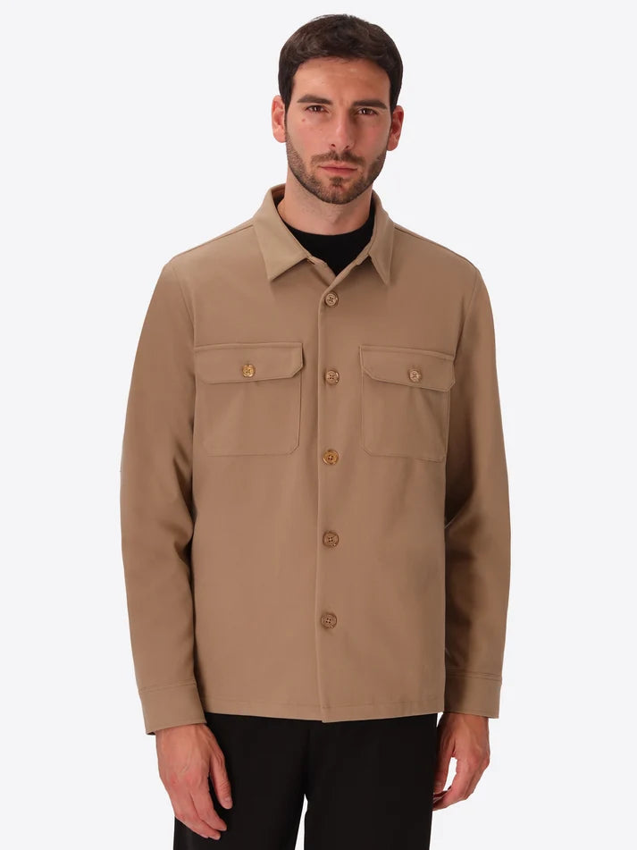 DISTRETTO 12 – MILANO-JERSEY SHIRT JACKET BURRI